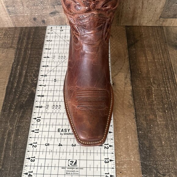 Moonshine Spirit Brad Paisley BBM87 Square Toe Cowboy Boots Mens 10.5 D - Picture 6 of 12